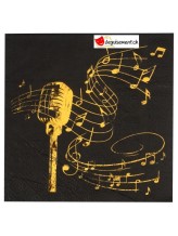 Serviettes musique Serviettes musique