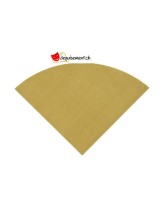 Serviettes rondes or Serviettes rondes or