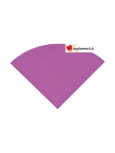 Serviettes rondes prune Serviettes rondes prune