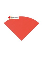 Serviettes rondes rouges Serviettes rondes rouges
