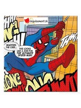 Serviettes Spiderman - 33x33cm - 20 pces Serviettes Spiderman - 33x33cm - 20 pces