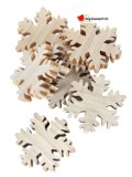 Set flocons en bois à disperser