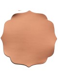 Set de table festonné rose gold - 34x34cm - 6 pièces