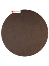 Round chocolate placemat Round chocolate placemat