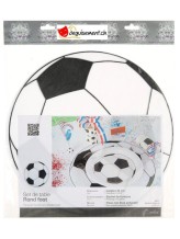Set de table rond foot - 6 pces - 34 cm Set de table rond foot - 6 pces - 34 cm