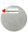 Set de table rond gris