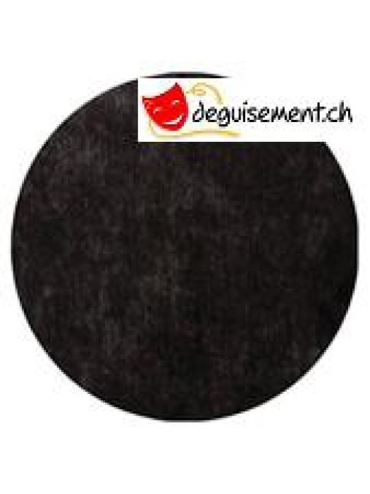 Set de table rond noir