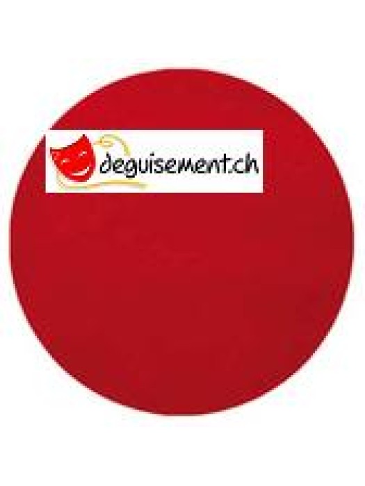 Set de table rond rouge