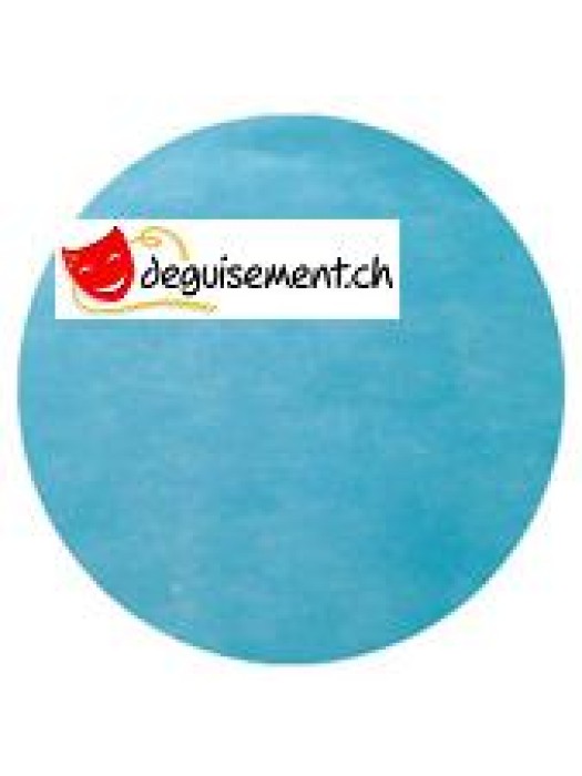 Set de table rond turquoise