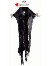 Black Skeleton with sound and light to hang - 120cm Black Skeleton with sound and light to hang - 120cm
