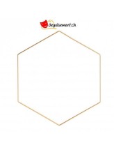 Suspension métallique hexagonal - 30cm Suspension métallique hexagonal - 30cm