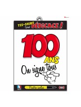 T-Shirt 100  Jahre alt zum Unterschreiben T-Shirt 100  Jahre alt zum Unterschreiben