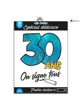 T-Shirt 30 Jahre alt zum Unterschreiben T-Shirt 30 Jahre alt zum Unterschreiben