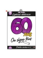 T-Shirt 60  years to sign