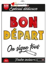 T-Shirt Bon départ zum Signieren T-Shirt Bon départ zum Signieren