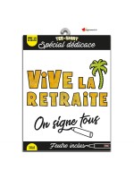 T-Shirt Vive la retraite to sign