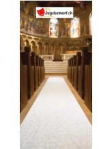Tapis blanc pour cérémonie mariage Tapis blanc pour cérémonie mariage