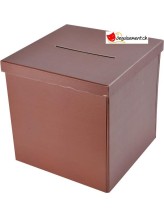 Tirelire neutre chocolat - mariage