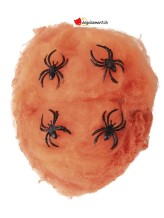 Spinnennetz - orange - 56 g