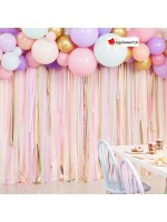 Backdrop with balloons
