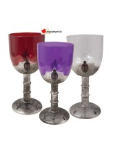 Glas mit Stiel Spinne - 17cm - 1 Stück