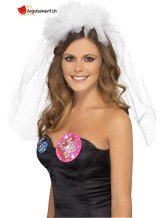 Voile de mariée blanc