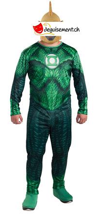Déguisement adulte Luxe Green Lantern